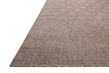 Loloi Amber Lewis Topanga Collection TOP-06 Natural/Mist 5'-3" x 7'-6" Indoor/Outdoor Area Rug