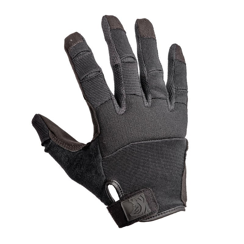 PIG FDT Alpha Full Dexterity Gloves for Shooting Sports, Touchscreen Compatible, Breathable, 1 Pair, Black, X-Large