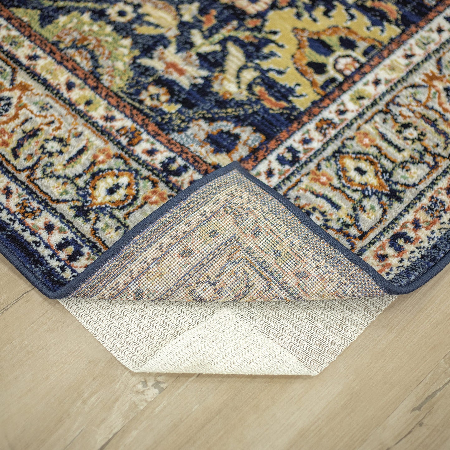 Mohawk Home 2' 6" x 10' Rug Pad Gripper Non Slip Grip Keeps Area Rugs in Place Anti Skid Under Rug Liner - Safe for All Floors