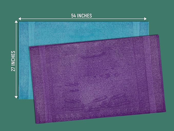 ZUPERIA Premium Multicolor Bath Towels Set of 8 100% Pure Cotton Shower Towels