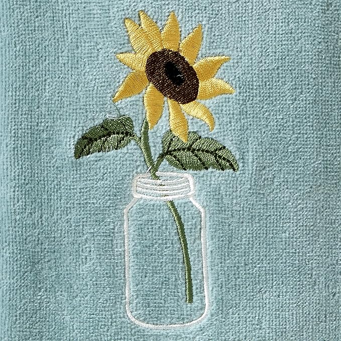 SKL Home by Saturday Knight Ltd. Sunflower in Jar Hand Towel