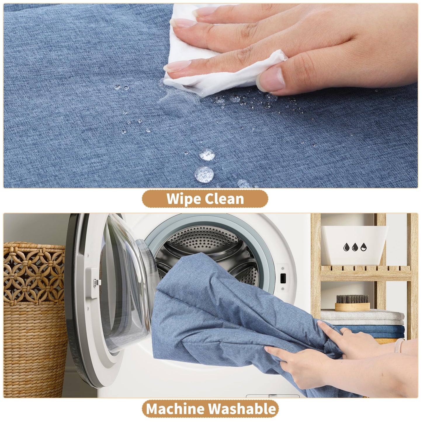 Warfort Outdoor Foldable Dog Mat Durable Teflon-Coated Oxford Material Waterproof Thin Dog pad Travel-Friendly Machine Washable Design for Camping/Car (Dark Grey, Small (27.6 * 19.7 * 1.57 in))