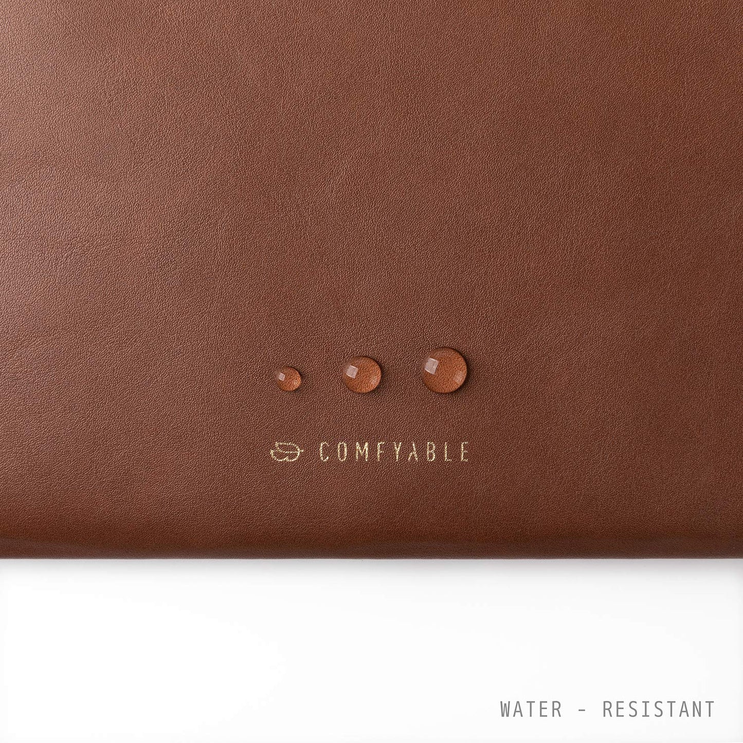 Comfyable Leather Laptop Sleeve Compatible with 16 Inch MacBook Pro M5 Pro/Max & 15 Inch MacBook Air M5 2026 (Loose Fit), Brown