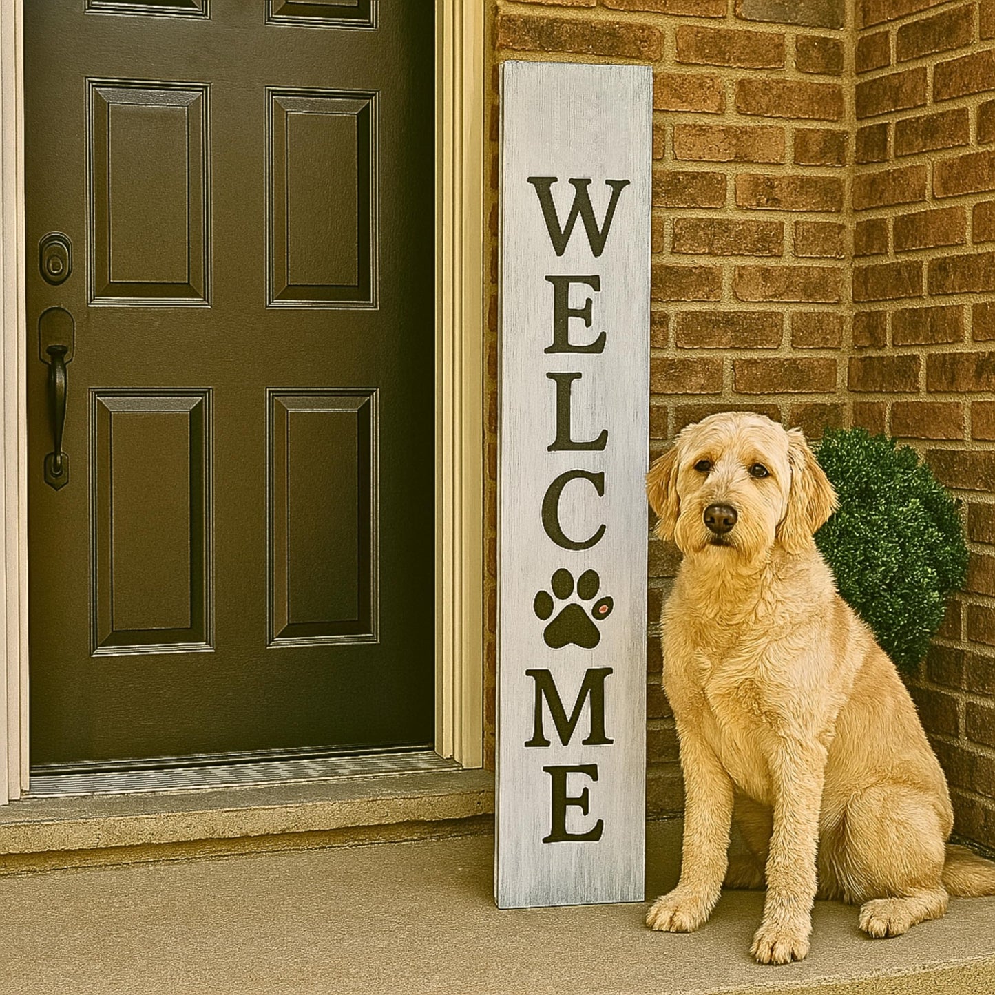 22PCS Large Letter Welcome Stencils for Painting on Wood - Farmhouse Stencils for Crafts Reusable for Canvas, Fabric, Walls, Porch Sign, Christmas - Home Sweet Home Stencil