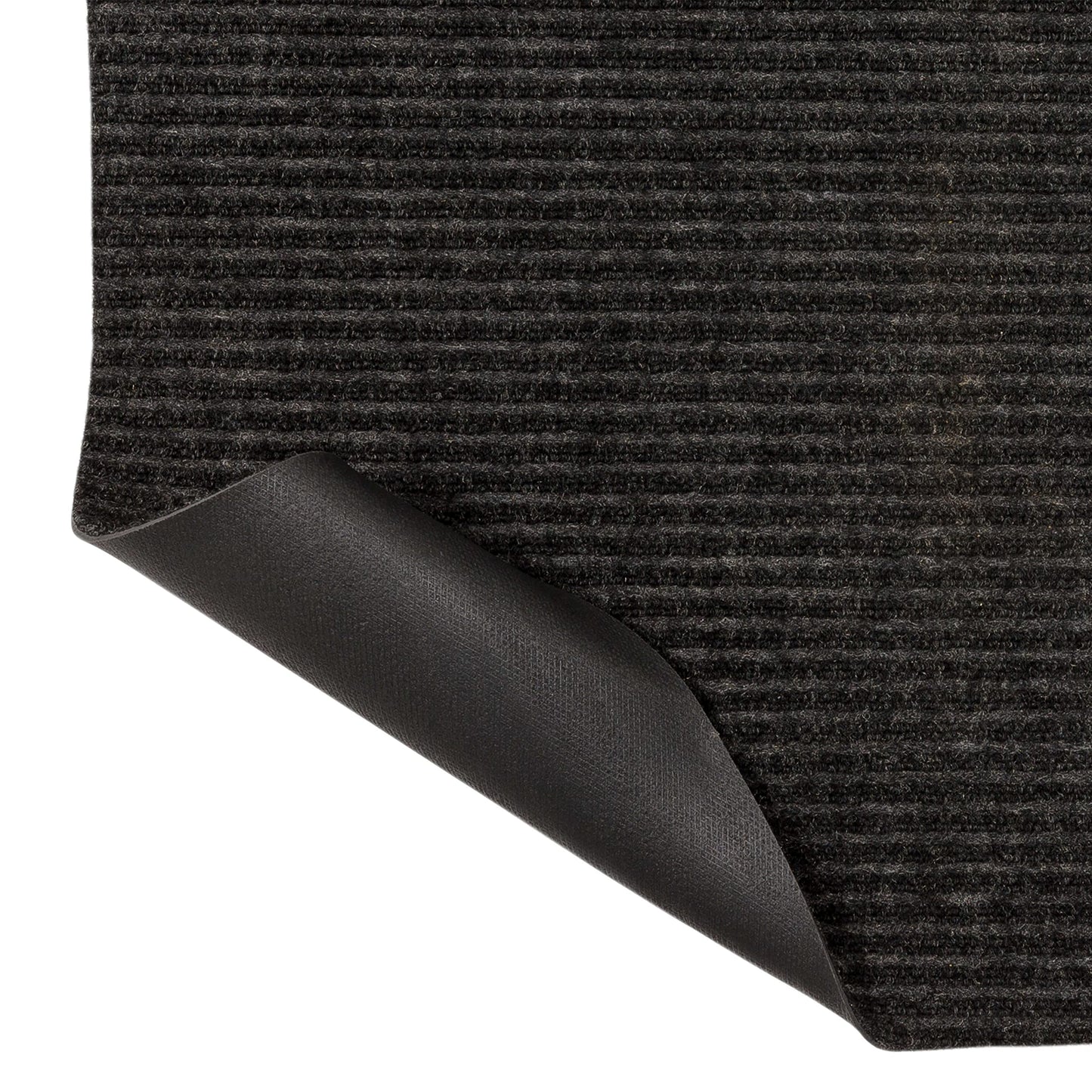 Mohawk Home Utility Floor Mat Solid Charcoal Grey (1'6" x 2'6") Perfect for Garage, Entryway, Porch, and Laundry Room