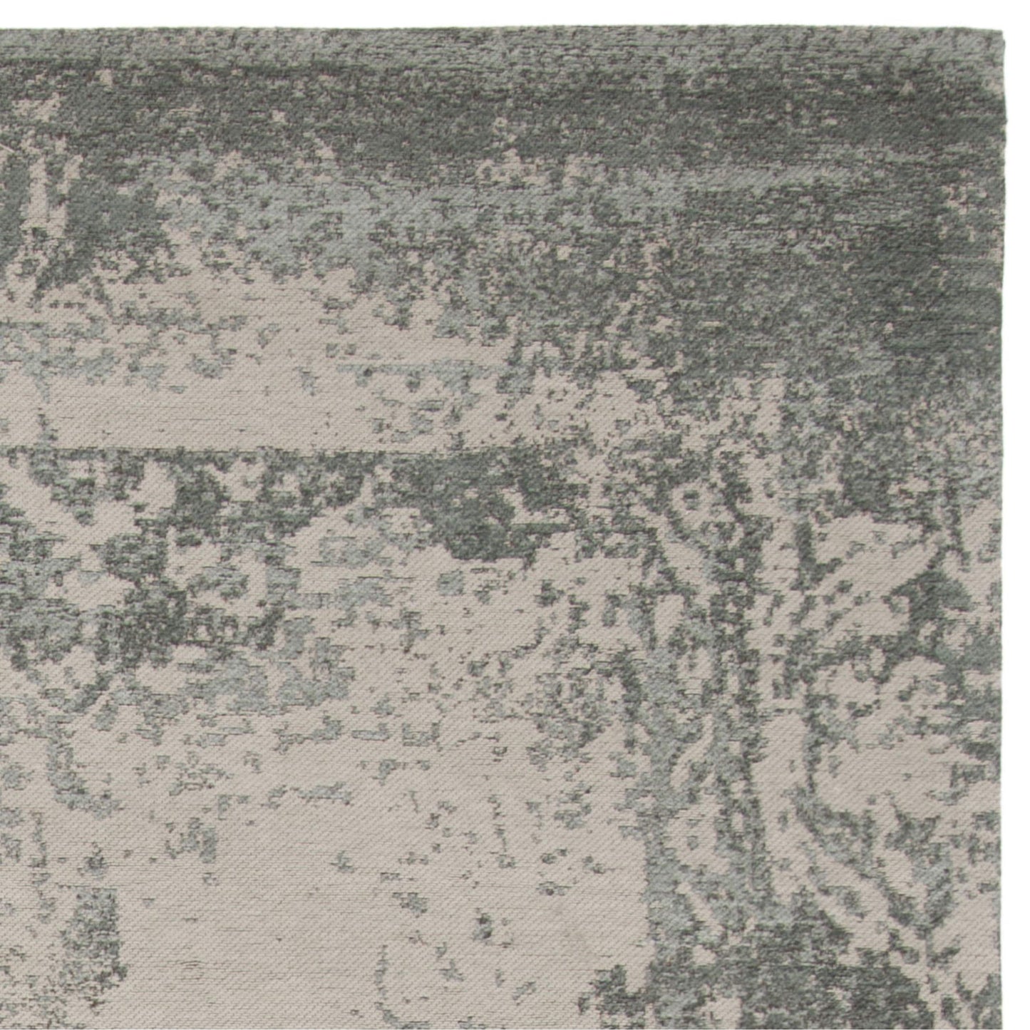 SAFAVIEH Classic Vintage Collection Area Rug - 5' x 8', Grey, Distressed Cotton Design, Easy Care, Ideal for High Traffic Areas in Living Room, Bedroom (CLV125D)