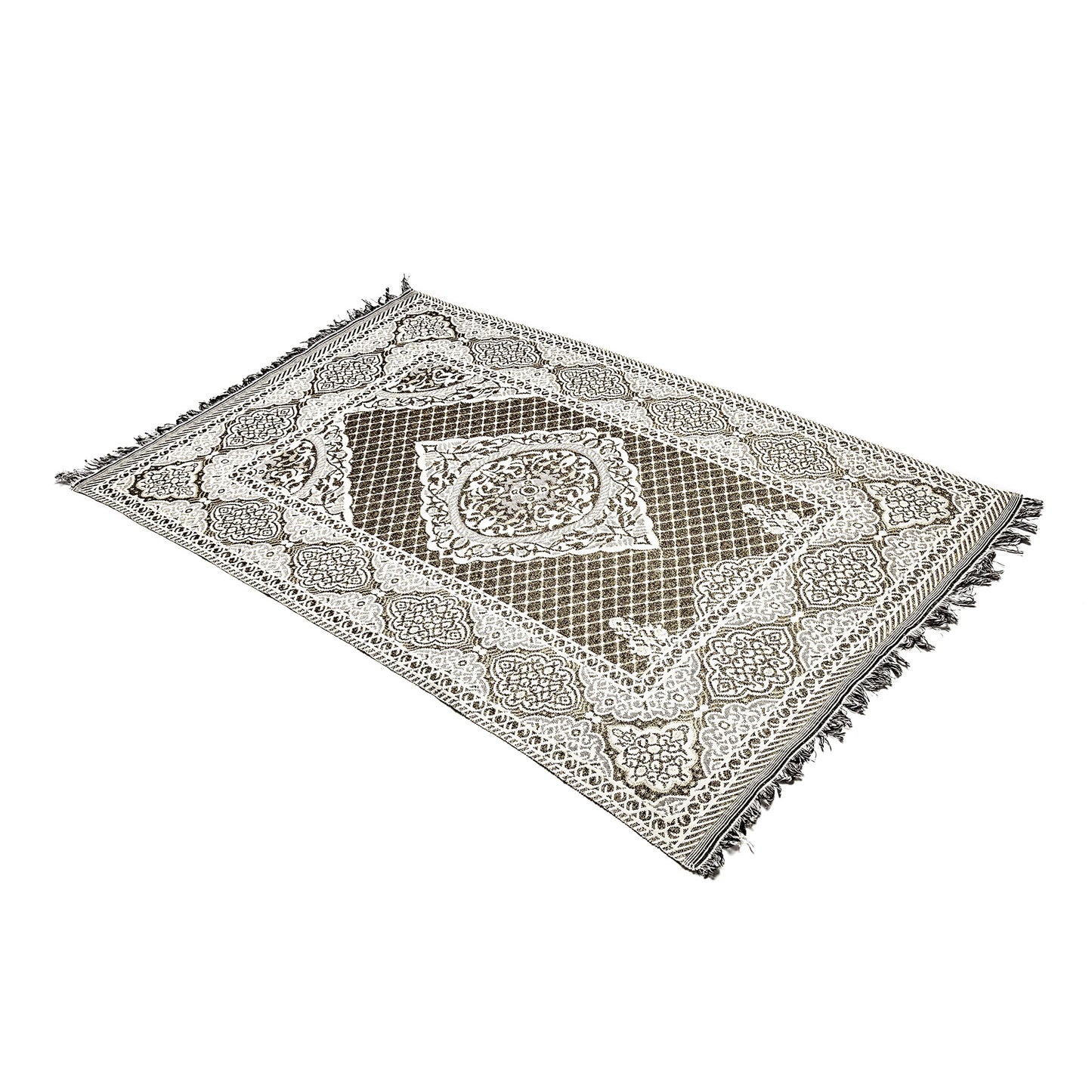 Ottoman Turkish Style Muslim Prayer Rug, Floral Pattern Prayer Mat (Five Thin Prayer Rug)
