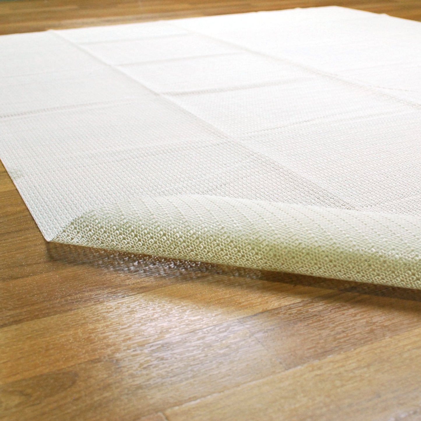 Superior Area Rug Pad, Non-Slip, Non-Skid, Floor Protector, Table Runner, Hardwood and Tile Floors Padding, Washable, Place Mats, Gripper Mat, Slide Stoppers, Rubber Rug Grip, 2' x 3', Cream