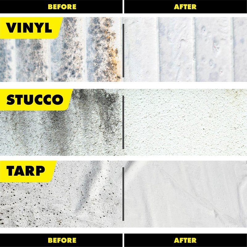 STAR BRITE Professional-Grade Mildew & Mold Stain Remover + Cleaner - Instant Contact Stain Removal, Ideal for Marine & Outdoor Upholstery