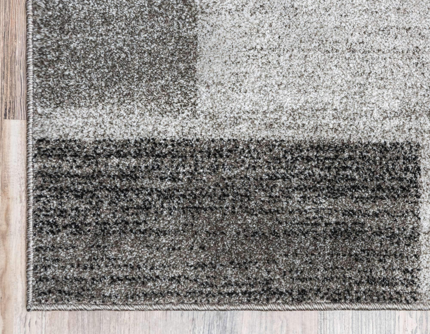 Unique Loom Del Mar Collection Area Rug - Sarah (3' 3" x 5' 3" Rectangle, Light Gray/ Gray)