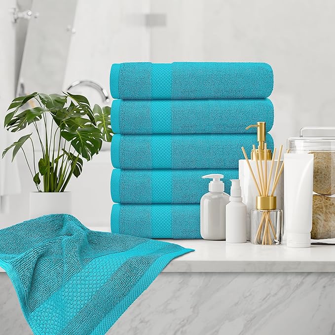 White Classic Luxury Aqua Hand Towels