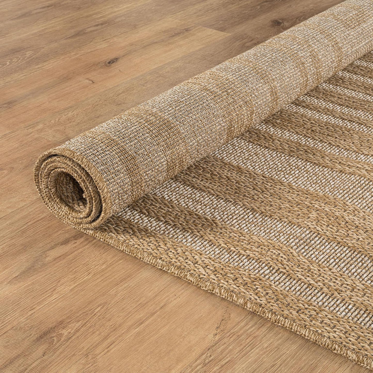 Beverly Rug Easy Jute Framed Border Rug 10x14 Washable Large Indoor Outdoor Area Rugs for Living Dining Room Patio Office Stain Resistant Non Shedding Casual Indoor Outside Carpet 10 x 14 Natural