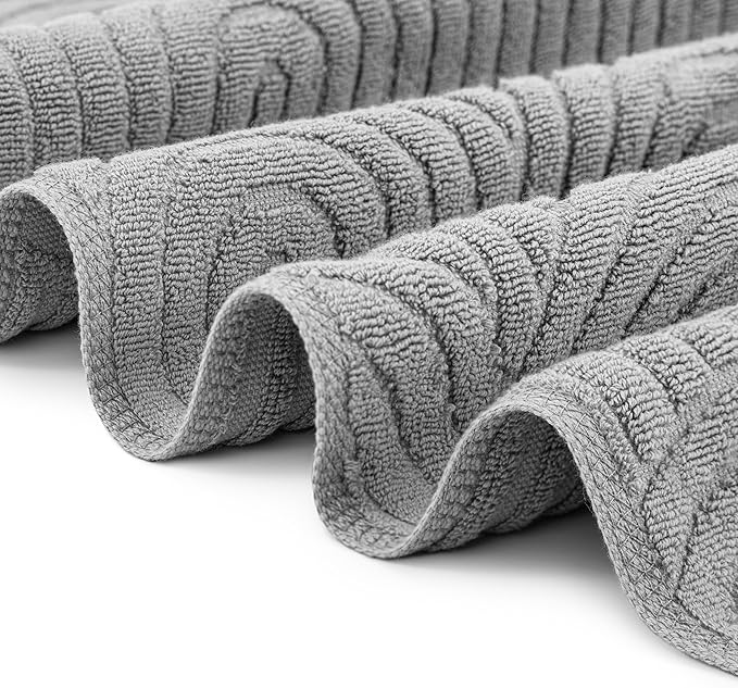 KIBAGA Decorative Hand Towels for Your Bathroom Or Kitchen – Luxurious Set of 2