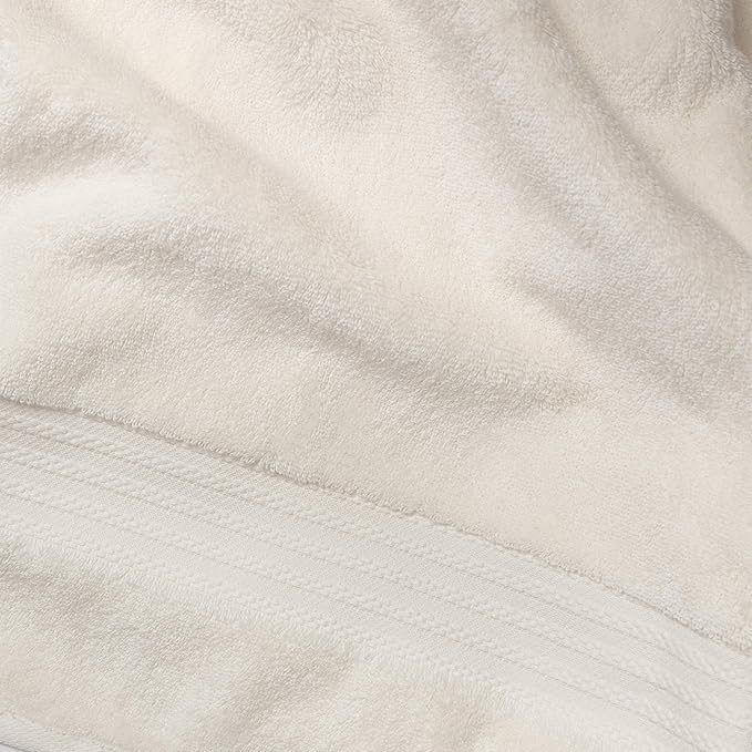 Fabdreams 100% Organic Cotton Bath Sheet Set of 2 700 GSM Oversized Towels