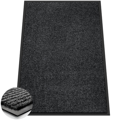 Azadx 4'x6' Front Door Mat Heavy Duty Indoor Outdoor Door Mat Non-Slip Backing Doormat for Entryway Stain and Fade Resistant Commercial Floor Mats Entry Mat Low Profile Welcome Door Mats