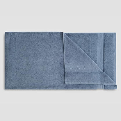 Fabdreams 100% Organic Cotton Bath Sheet Set of 2 700 GSM Oversized Towels