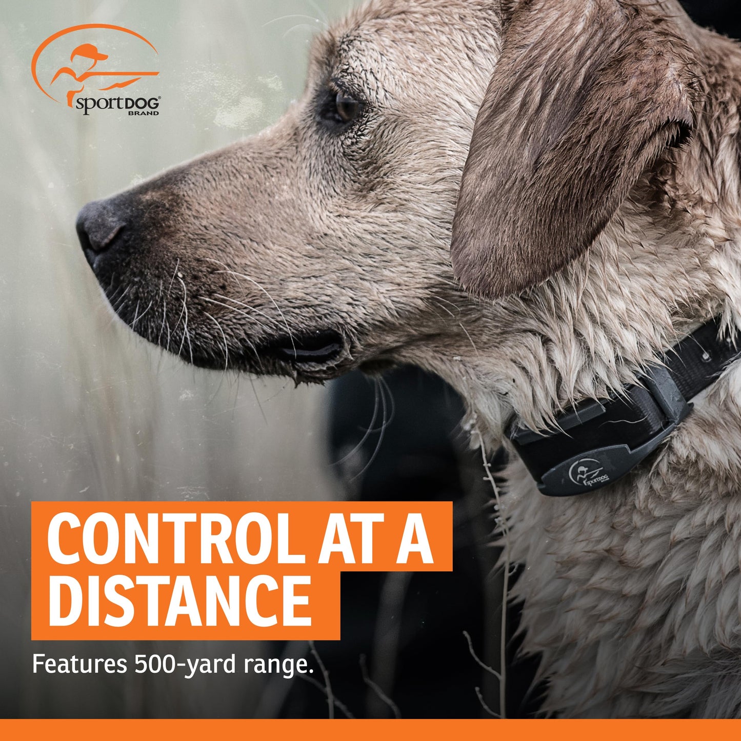 SportDOG FieldTrainer 425XS - Remote Trainer Designed for Off-Leash Control & Training - for Stubborn Dogs - 500-Yard Range - Waterproof - Quick-Charge Collar - Static, Tone, & Vibration