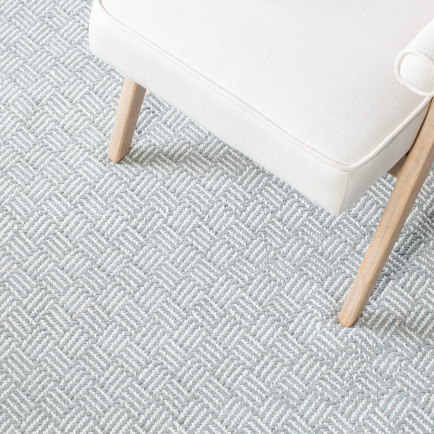 SAFAVIEH Boston Collection 5' x 8' Grey BOS680E Handmade Flatweave Cotton Area Rug