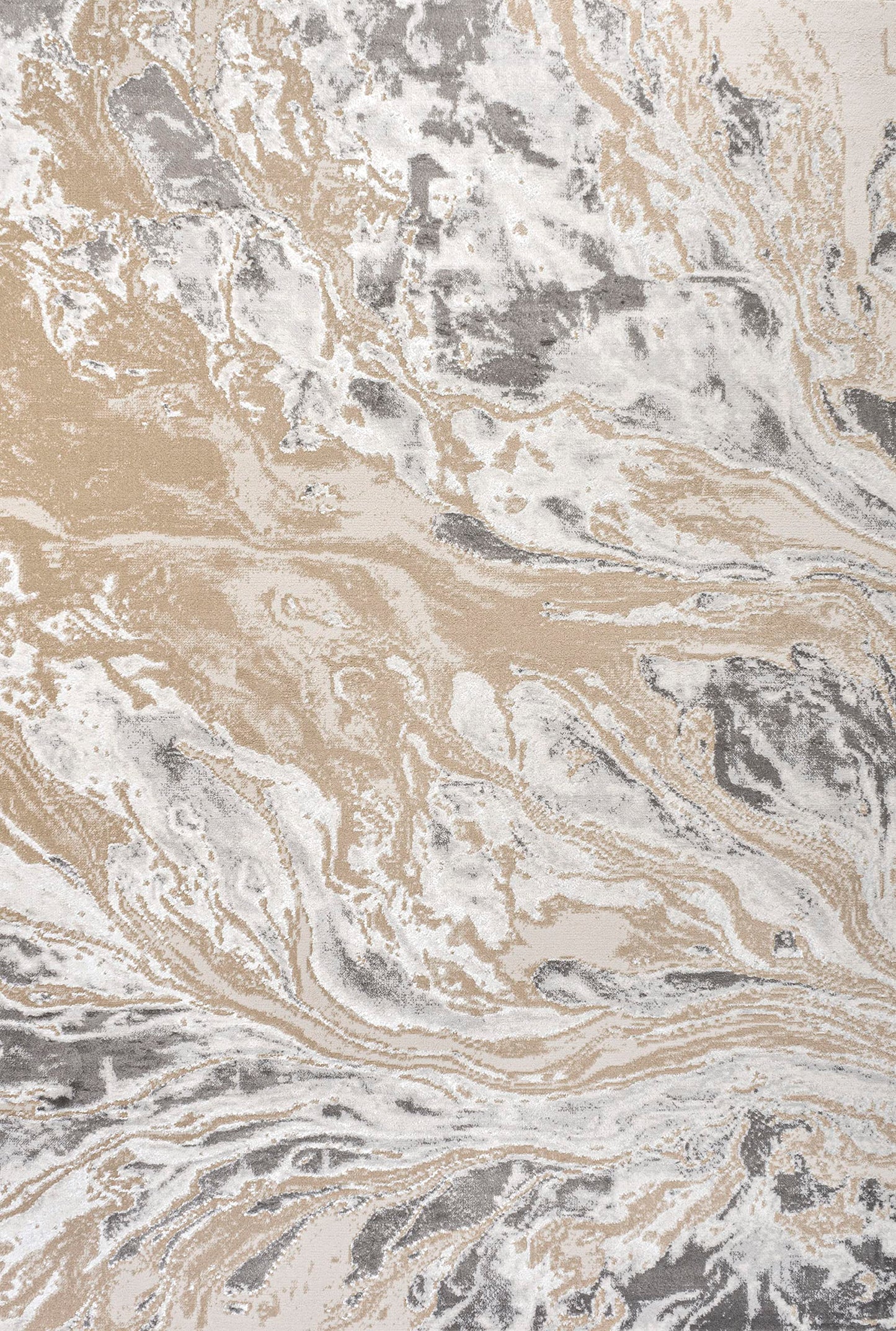 JONATHAN Y Swirl Marbled Beige/Ivory Indoor Area Rug 3X5 ft, Abstract for Living Room, Bedroom, Kitchen, Office, Easy-Cleaning, High Traffic, Pet-Friendly, Non-Shedding SOR203F-3