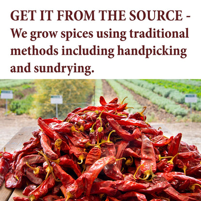 The Spice Way - Baharat Spice Blend Mix 2 oz (Middle Eastern Seasoning) No Additives, No Preservatives, No Fillers, Just Spices and Herbs We Grow, Dry and Blend In Our Farm. Resealable Bag