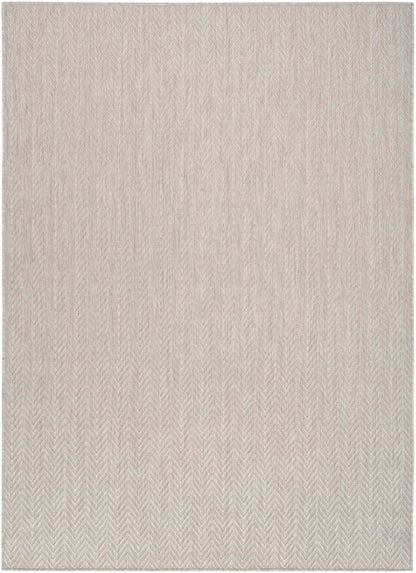Nourison Home Horizon Indoor/Outdoor Grey 5' x 7' Area Rug - Easy Clean, Non Shedding, Bed Room, Living Room, Dining Room, Kitchen (5' x 7')