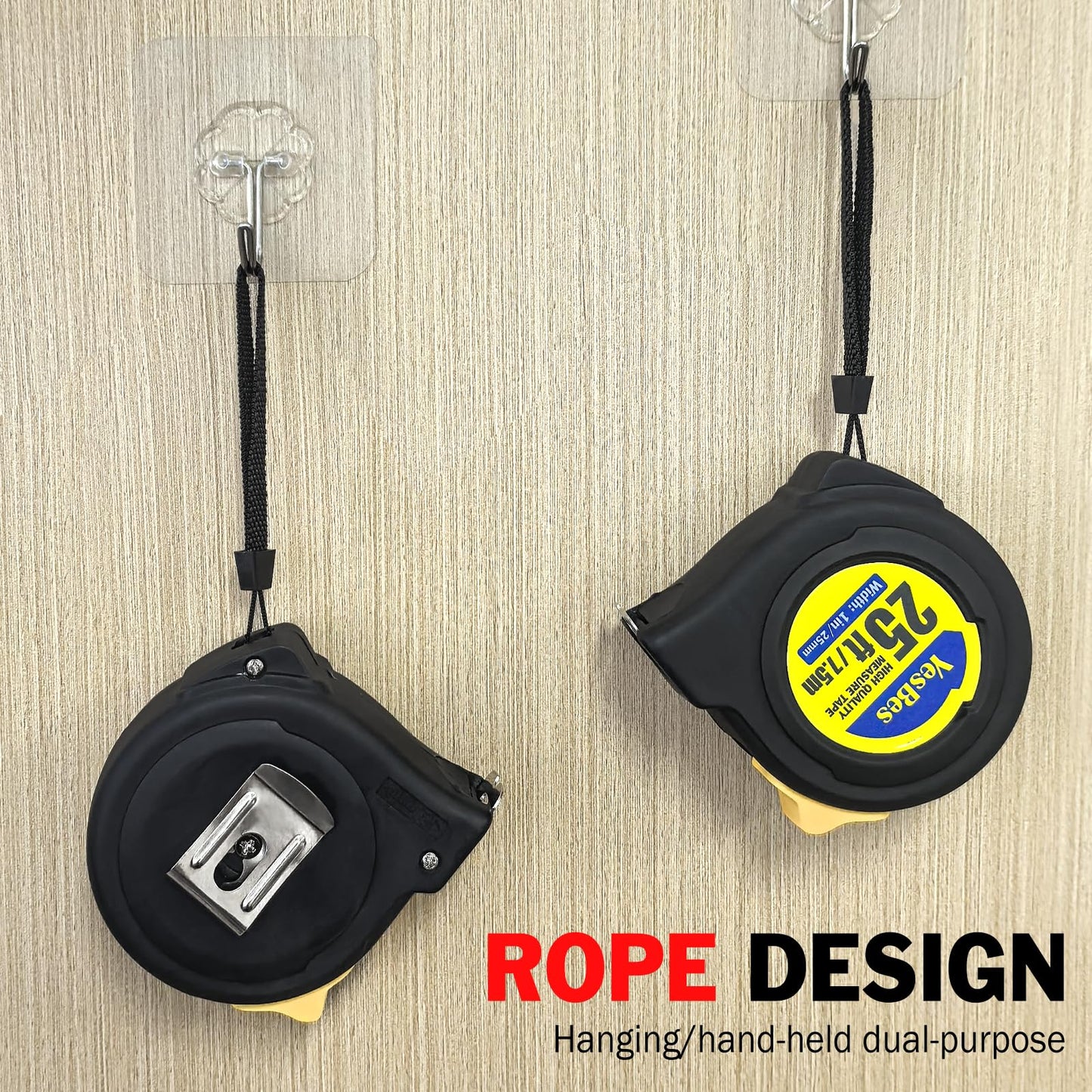 Tape Measure 25 ft, 10 Pack Bulk Easy Read Measuring Tape Retractable, Measurement Tape 25 FT by 1 in