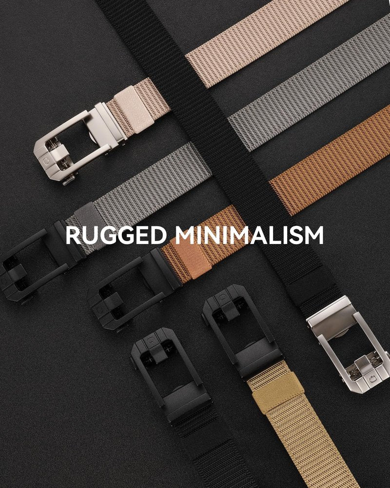 CHAOREN Ratchet Tactical Belt Men – 1.5" Adjustable Nylon Web Belt – Quick Release for Work, EDC, Outdoor Use
