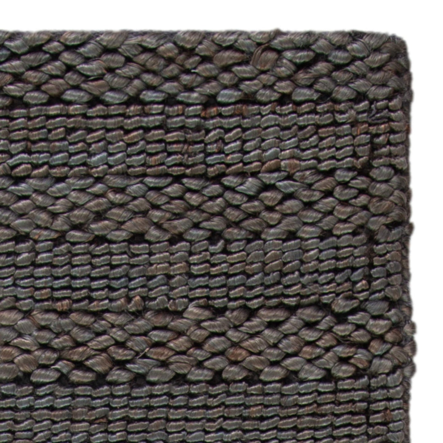 SAFAVIEH Natural Fiber Collection Accent Rug - 2'3" x 4', Charcoal, Handmade Jute, Braided Woven Design, Ideal for Entryway, Living Room, Bedroom (NF212C)