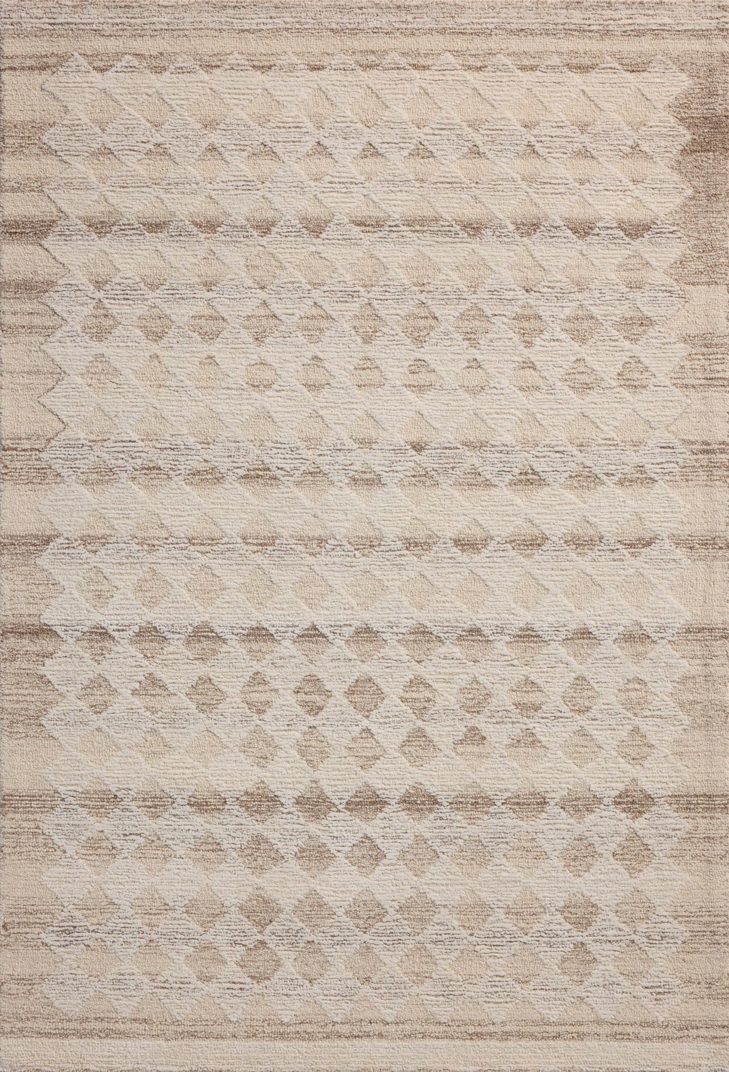 Loloi Magnolia Home by Joanna Gaines Rae Collection RAE-04 Natural/Ivory 7'-9" x 9'-9" Area Rug