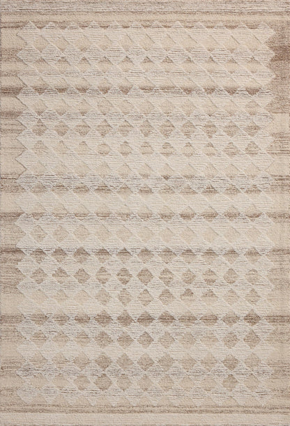 Loloi Magnolia Home by Joanna Gaines Rae Collection RAE-04 Natural/Ivory 7'-9" x 9'-9" Area Rug