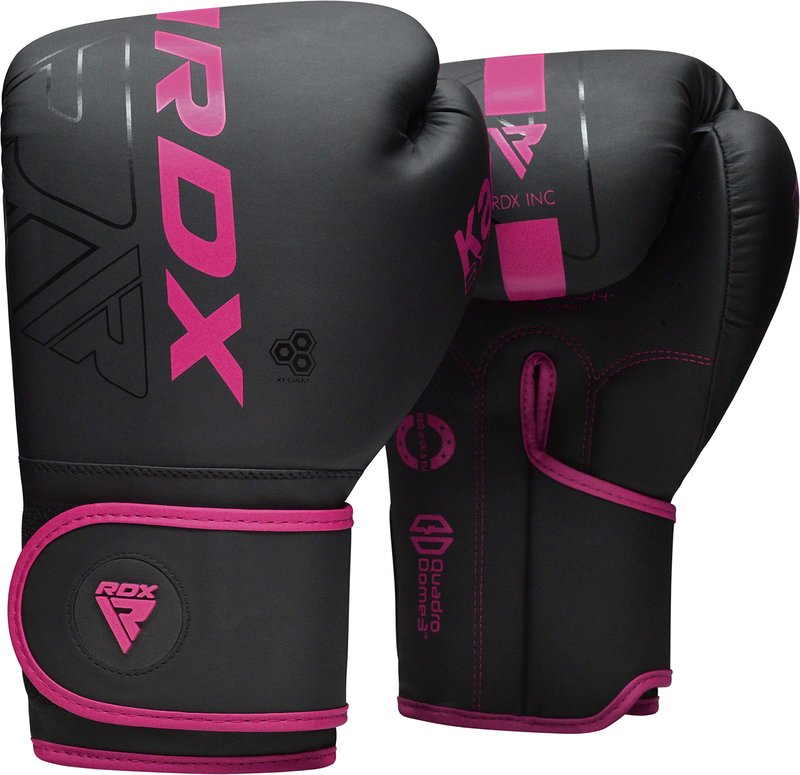 RDX Boxing Gloves Men Women, Pro Training Sparring, Maya Hide Leather Muay Thai MMA Kickboxing, Adult Heavy Punching Bag Gloves Mitts Focus Pad Workout, Ventilated Palm, 8 10 12 14 16Oz