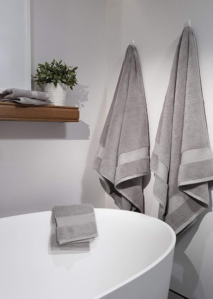 Fabdreams 100% Organic Cotton Bath Sheet Set of 2 700 GSM Oversized Towels