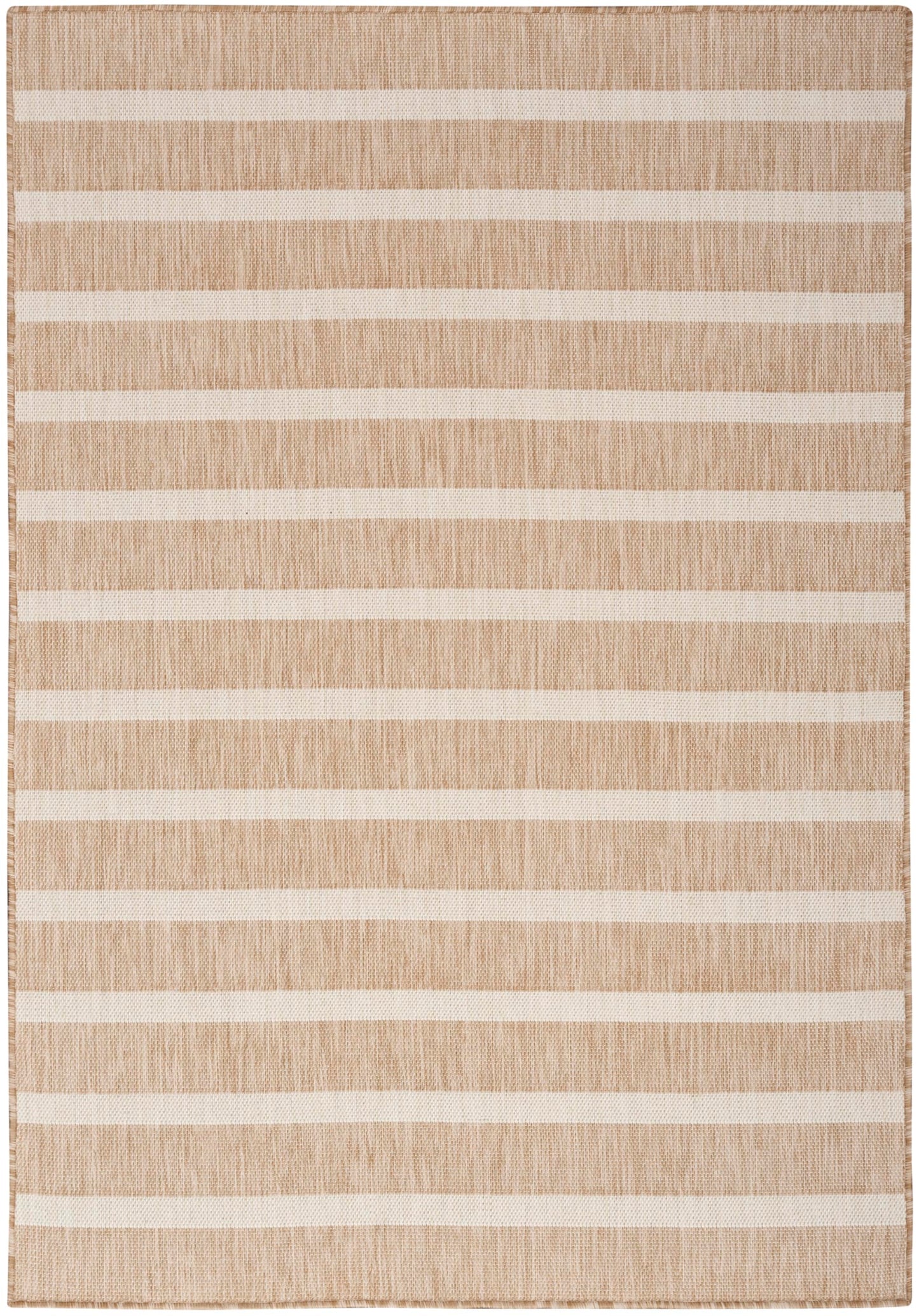 Nourison Home Positano Beige Ivory 7' x 10' Area Rug - Easy Clean, Non Shedding, Bed Room, Living Room, Dining Room, Kitchen (7' x 10')