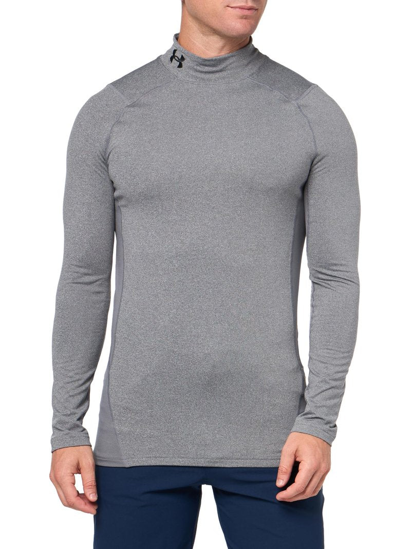 Under Armour Men's ColdGear Armour Fitted Mock, (600) Red / / White, 4X-Large