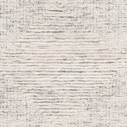 SAFAVIEH Abstract Collection 6' Round Ivory/Grey ABT349F Handmade Premium Wool Area Rug