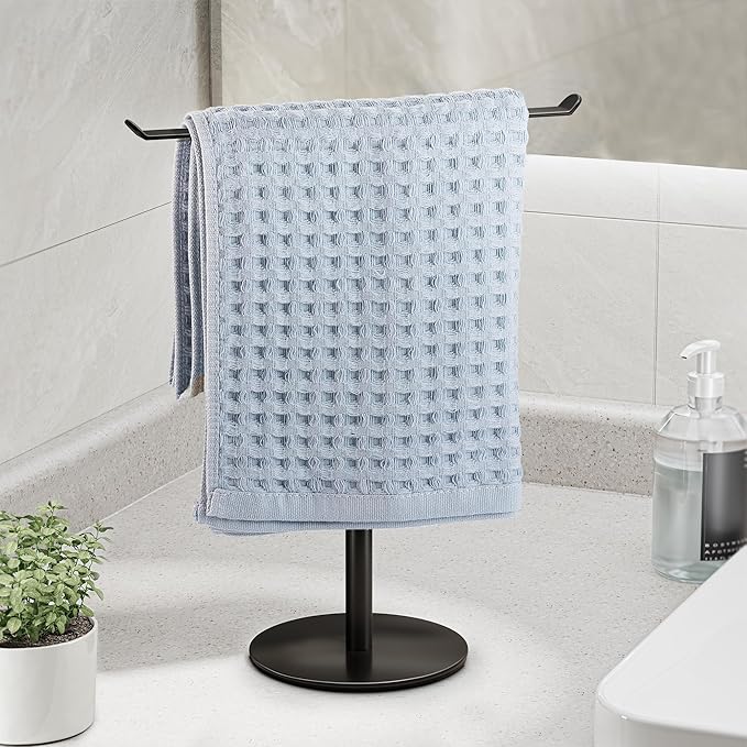 Towel Rack T-Shape Hand Holder for Bathroom, Headband and Lightweight Bathroom