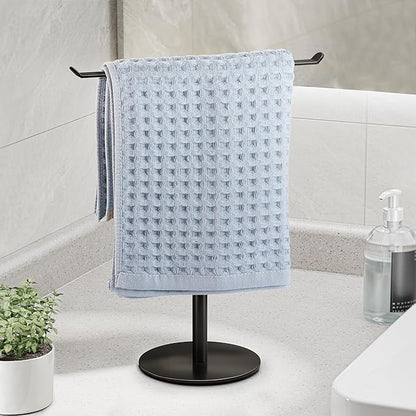 Towel Rack T-Shape Hand Holder for Bathroom, Headband and Lightweight Bathroom