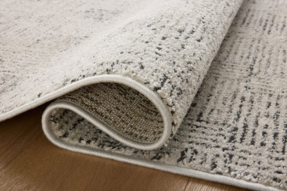 Loloi Kamala Collection KAM-01 Grey/Graphite 5'-3" x 7'-9" Area Rug