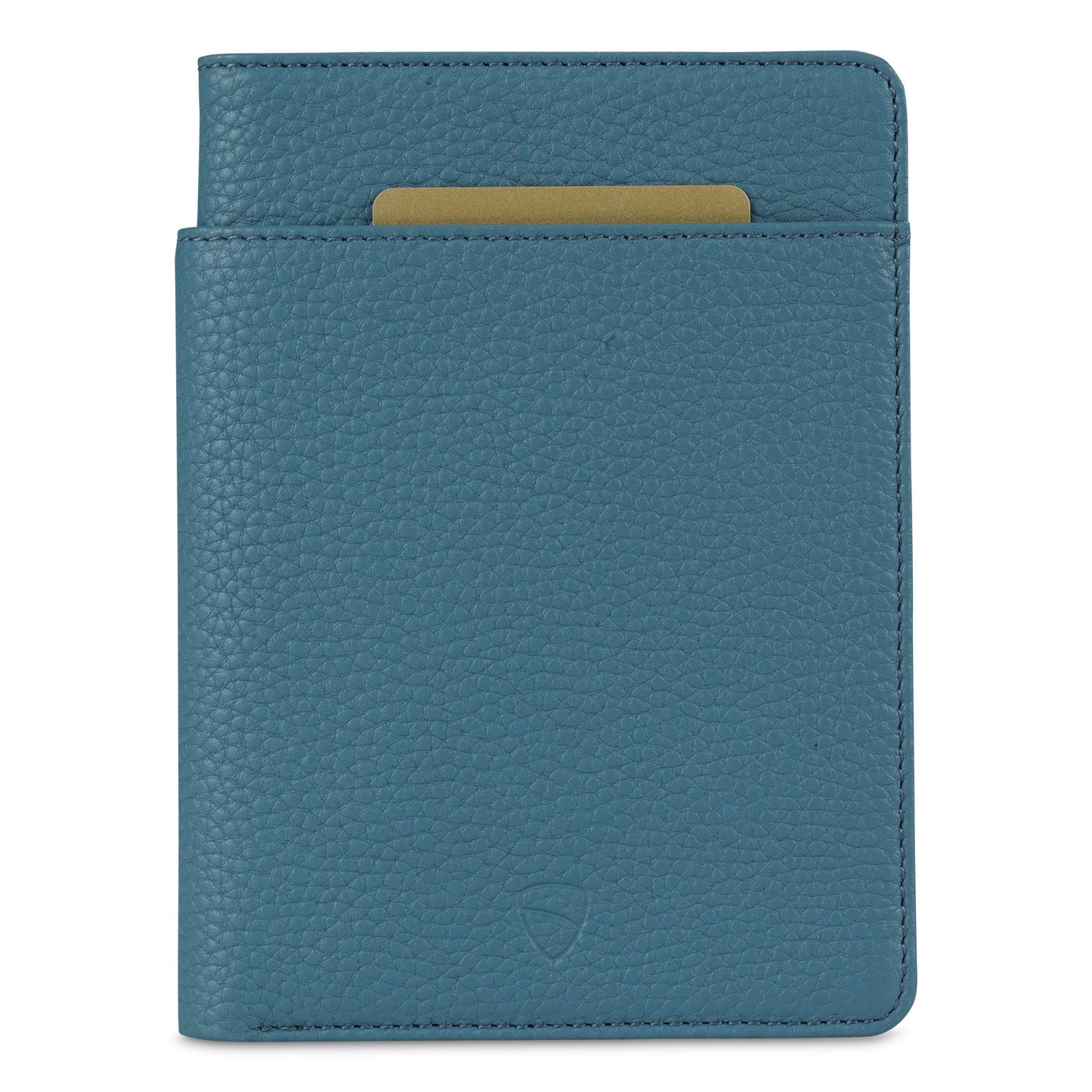 Vaultskin Leather Passport Holder, Slim RFID Blocking Travel Wallet for Men and Women, Fits Passport, Credit Cards, ID, Cash, Passport Cover Ideal Travel Accessories with Gift Box (Kensington)