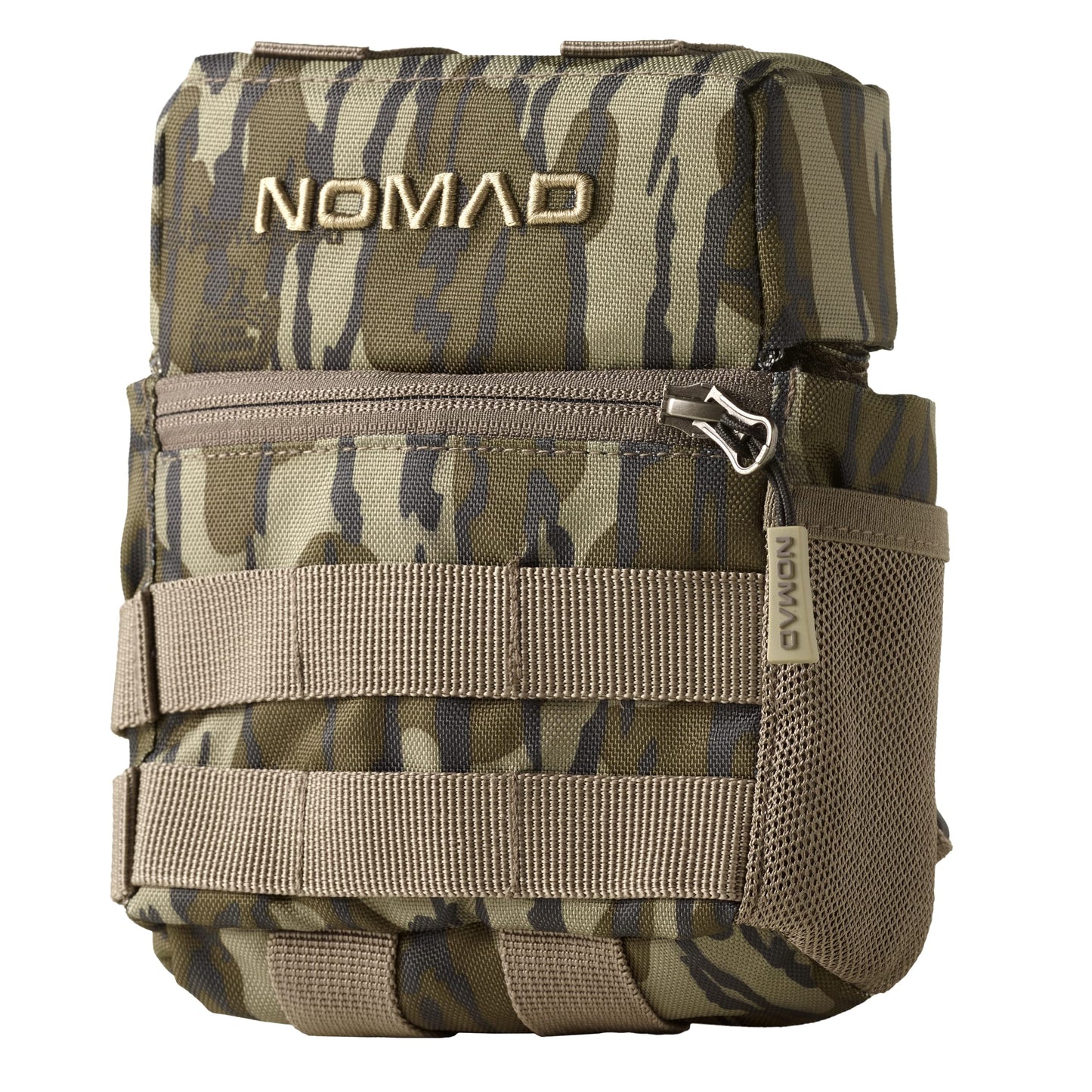 Nomad mens Nomad Harness, Adjustable Storage With Magnetic Flap Closure Binocular Harness, Mossy Oak Bottomland, One Size US