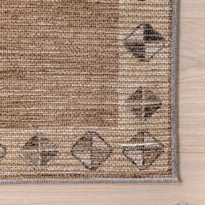 Rugs USA Fennel Light Brown, 8'10" x 12', Jute, Diamond, Soft and Cozy, High Traffic, Stain Resistant, Easy Clean, Durable, Machine Washable Area Rug for Bedroom, Living Room, Dining, Den, Foyer