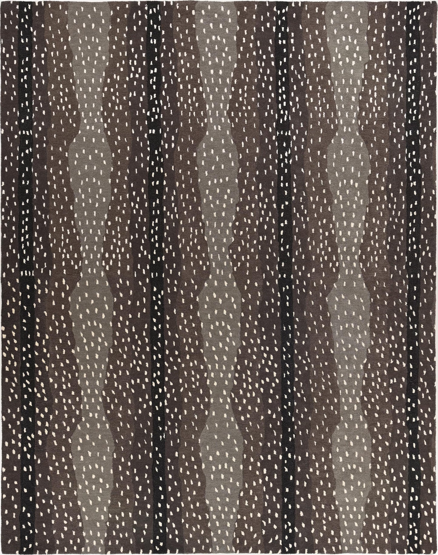 Restoration and Renovation Antelope Cheetah Blue Animal Contemporary Handmade 100% Woolen Area Rugs & Carpets (Mink, 8' x 10')