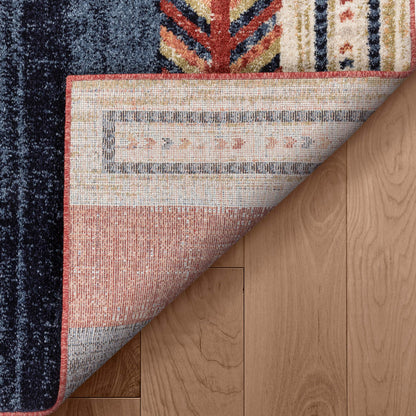 Well Woven Dustin Crimson Southwestern Medallion Area Rug 8x10 (7'10in x 10'6in)