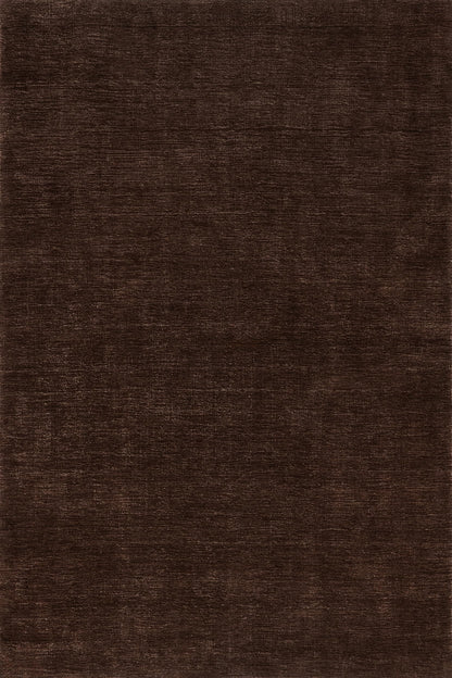 Rugs USA Speckled Wool-Blend Area Rug - 7'6" x 9'6" Area Rug Contemporary Truffle Brown for Living Room Bedroom Dining Room