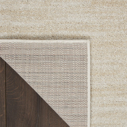 Nourison Home Essentials Indoor/Outdoor Ivory Beige 6' x 9' Area Rug, Easy Cleaning, Non Shedding, Bed Room, Living Room, Dining Room, Backyard, Deck, Patio (6x9)
