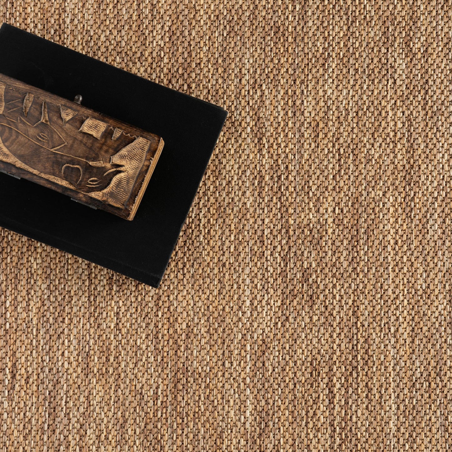 Nuloom Bellia Bordered 4' x 6' Indoor/Outdoor Area Rug for Living Room Patio Deck Front Porch, Light Brown