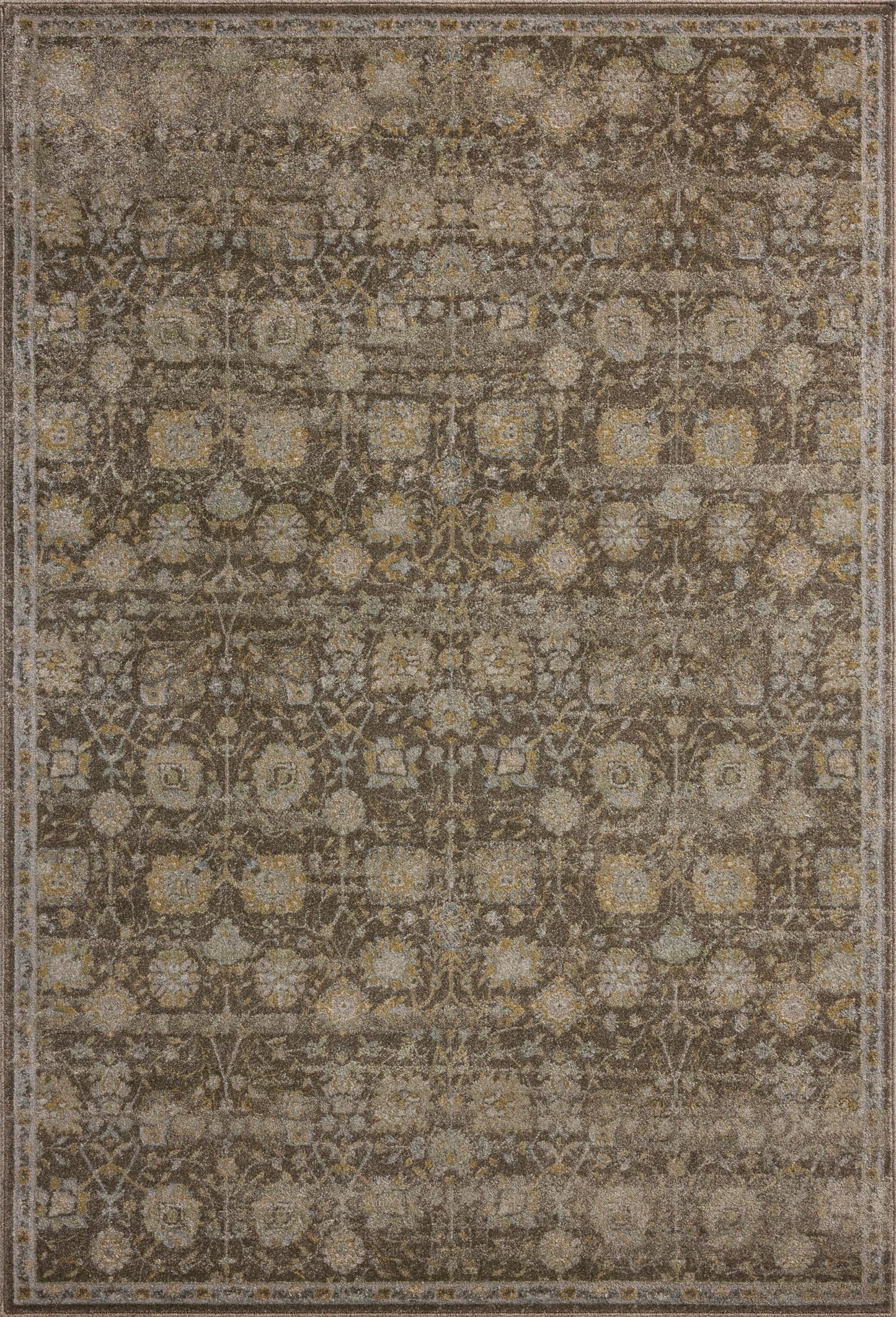 Loloi Magnolia Home by Joanna Gaines Mona Collection MOA-03 BARK/Natural 7'-6" x 10' Area Rug
