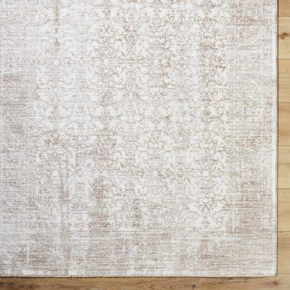 Livabliss x Vivir Beth Vintage Medallion Area Rug, 2'7" x 3'11", Cream/Sage, (3' x 4')