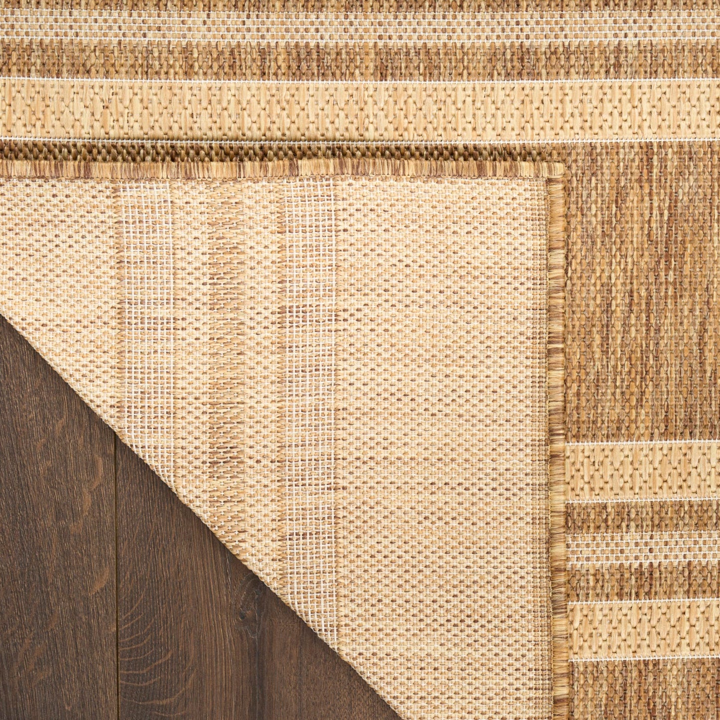 Nourison Home Horizon Indoor/Outdoor Natural 3' x 5' Area Rug - Easy Clean, Non Shedding, Bed Room, Living Room, Dining Room, Kitchen (3' x 5')