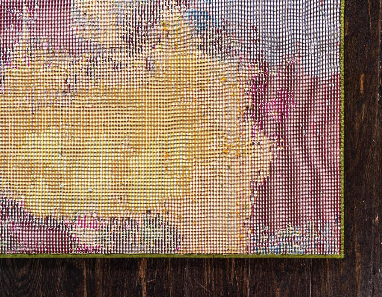 Unique Loom Estrella Collection Colorful, Abstract, Watercolor, Modern, Eclectic Area Rug (3' 3 x 5' 3 Rectangular, Multi/Beige)